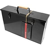 Los mejores  - Valiant FIR240 - Maletín para guardar y transportar cenizas de horno o chimenea- color negro